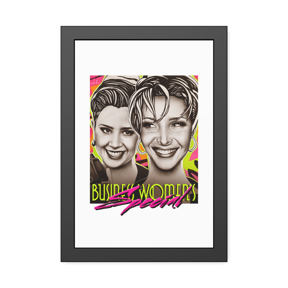 BUSINESS WOMEN'S SPECIAL - Framed Paper Posters