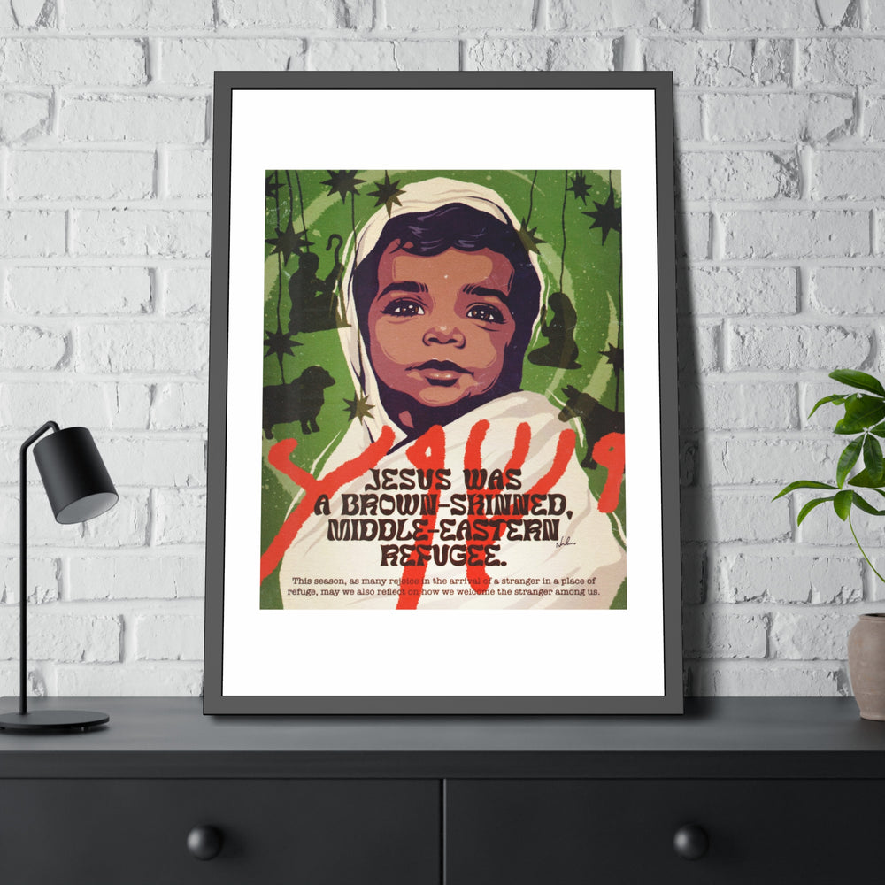 The Stranger Among Us - Framed Paper Posters
