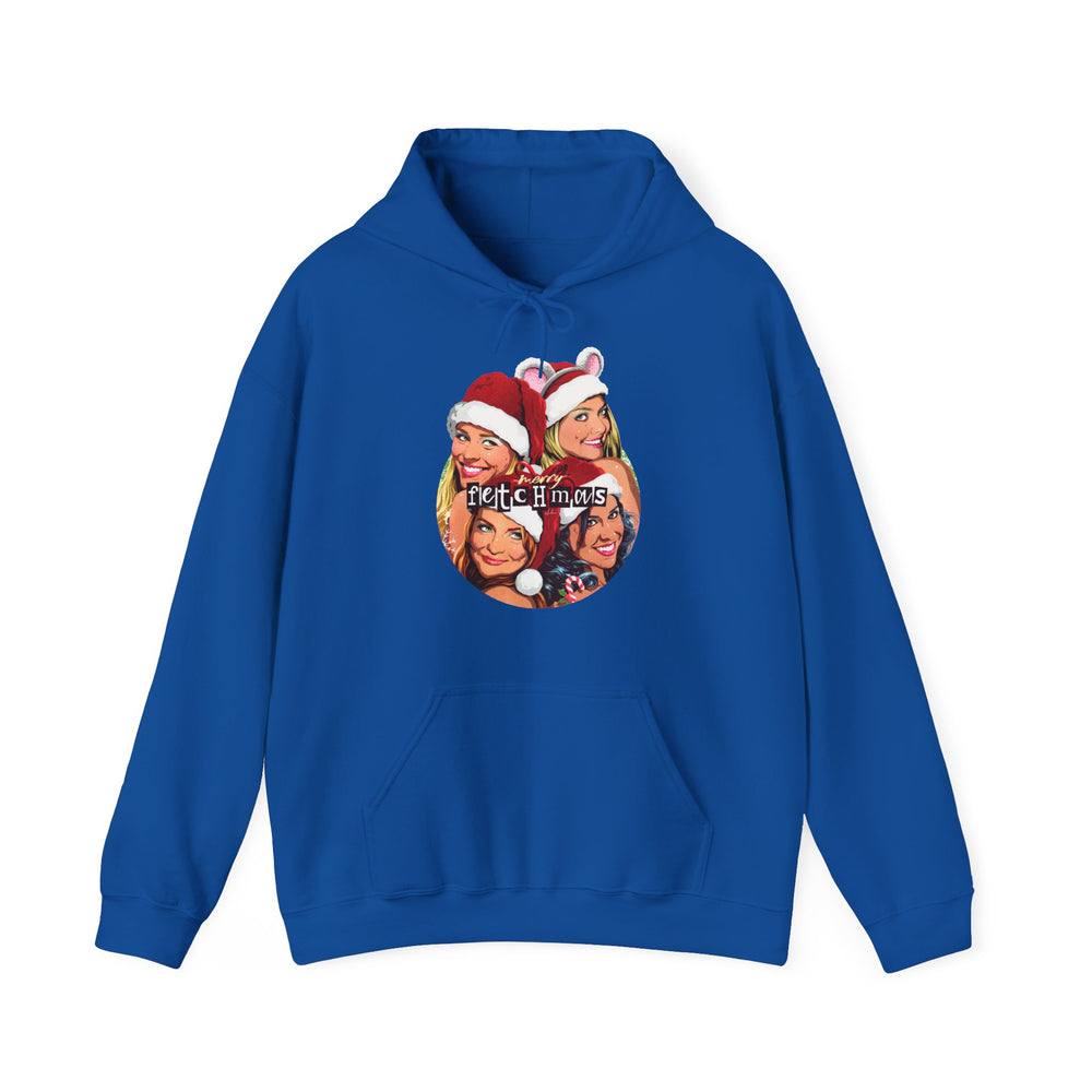 Merry Fetchmas! [Australian-Printed] - Unisex Heavy Blend™ Hooded Sweatshirt