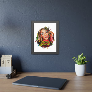 Merry Britmas! - Framed Paper Posters