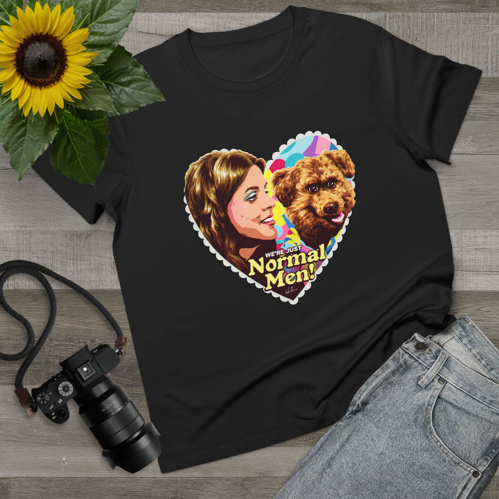 We're Just Normal Men [Australian-Printed] - Women’s Maple Tee