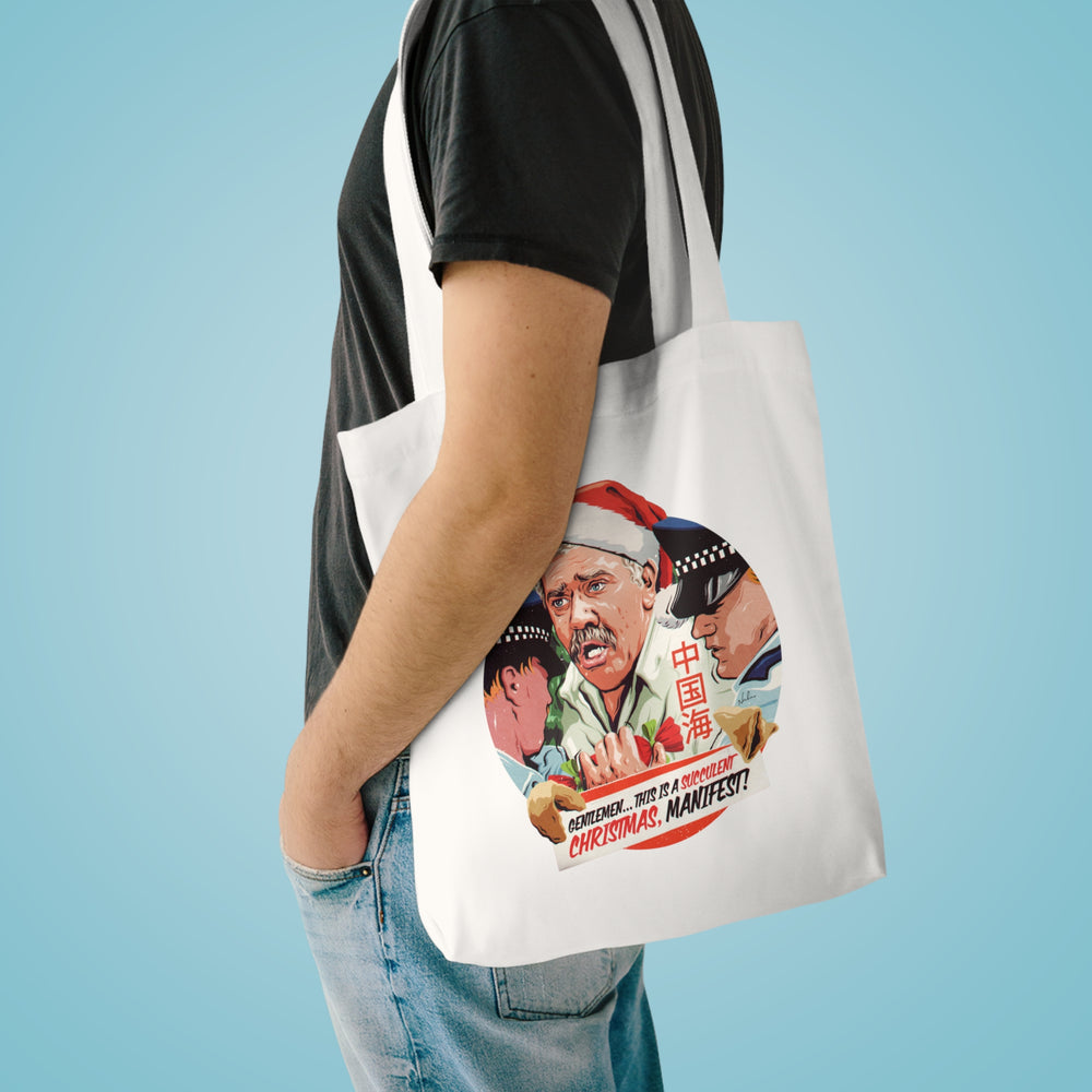 GENTLEMEN... THIS IS A SUCCULENT CHRISTMAS, MANIFEST! [Australian-Printed] - Cotton Tote Bag