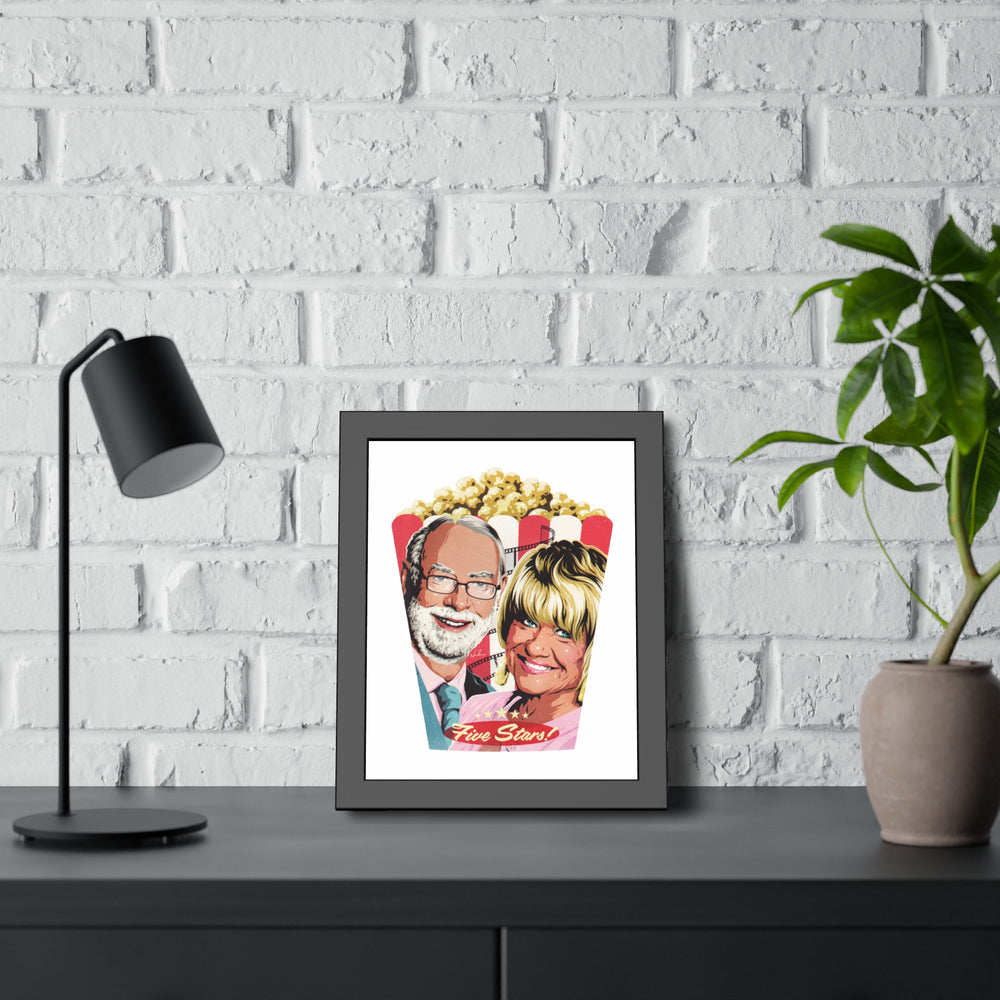 FIVE STARS! - Framed Paper Posters