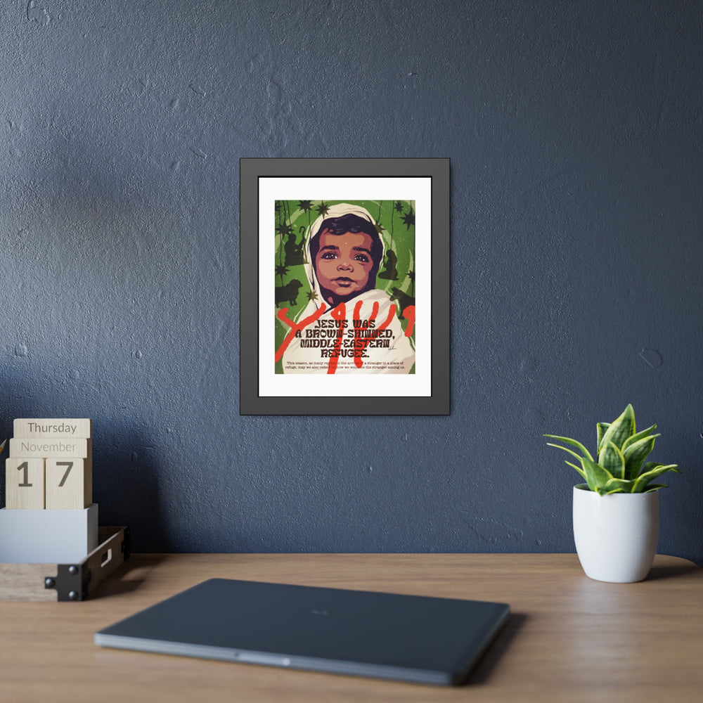 The Stranger Among Us - Framed Paper Posters