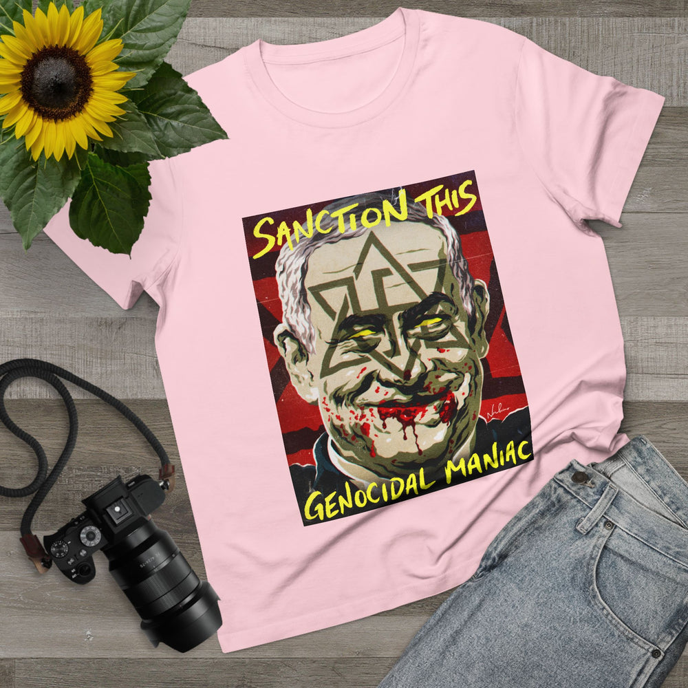 Sanction This Genocidal Maniac [Australian-Printed] - Women’s Maple Tee