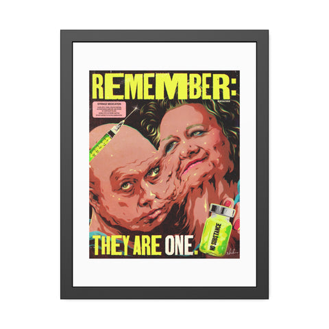 THEY ARE ONE - Framed Paper Posters