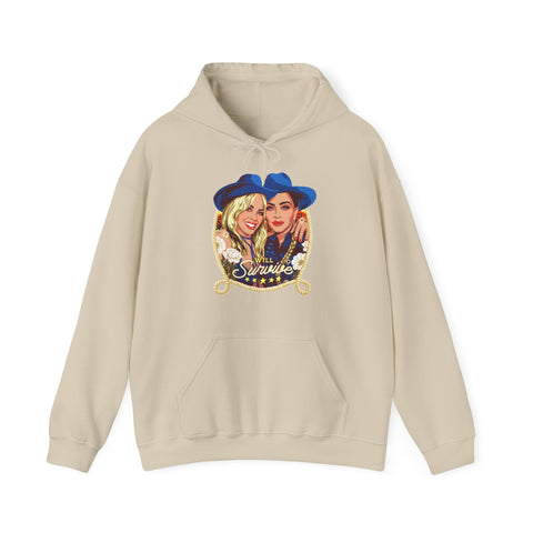 I WILL SURVIVE [Australian-Printed] - Unisex Heavy Blend™ Hooded Sweatshirt