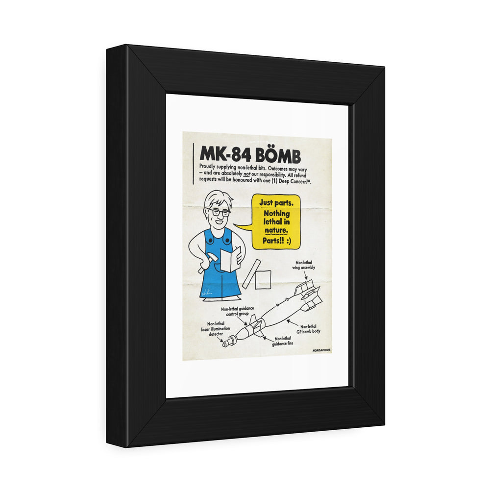 Nothing Lethal in Nature™ - Framed Paper Posters