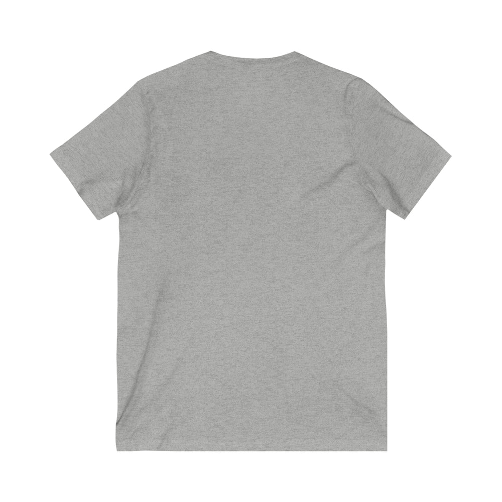 TENSION - Unisex Jersey Short Sleeve V-Neck Tee