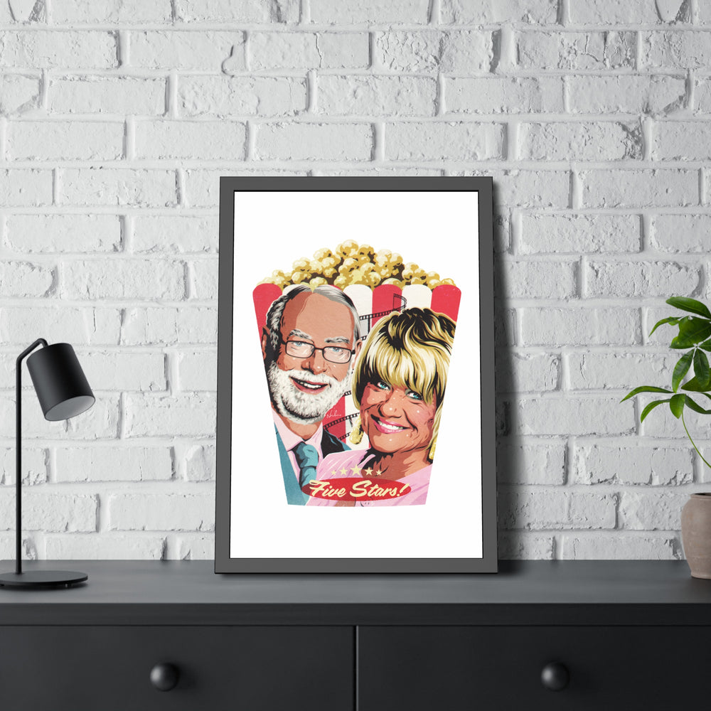 FIVE STARS! - Framed Paper Posters