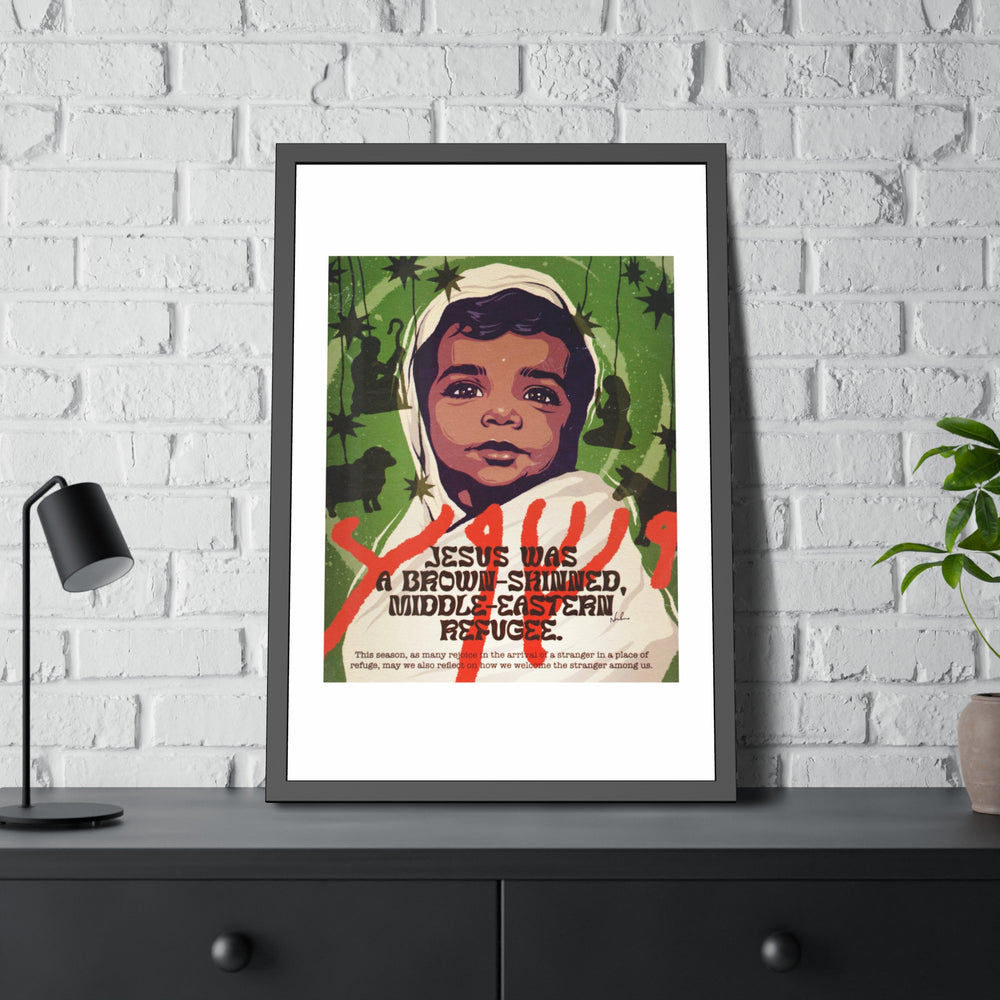 The Stranger Among Us - Framed Paper Posters
