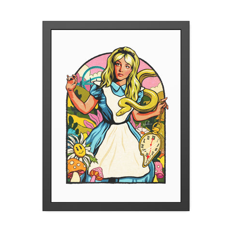 Down The Rabbit Hole - Framed Paper Posters