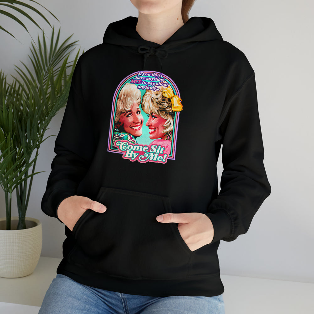 Come Sit By Me! [Australian-Printed] - Unisex Heavy Blend™ Hooded Sweatshirt