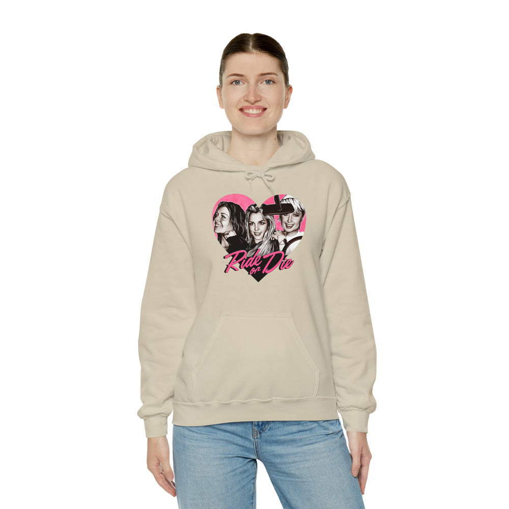 RIDE OR DIE [Australian-Printed] - Unisex Heavy Blend™ Hooded Sweatshirt