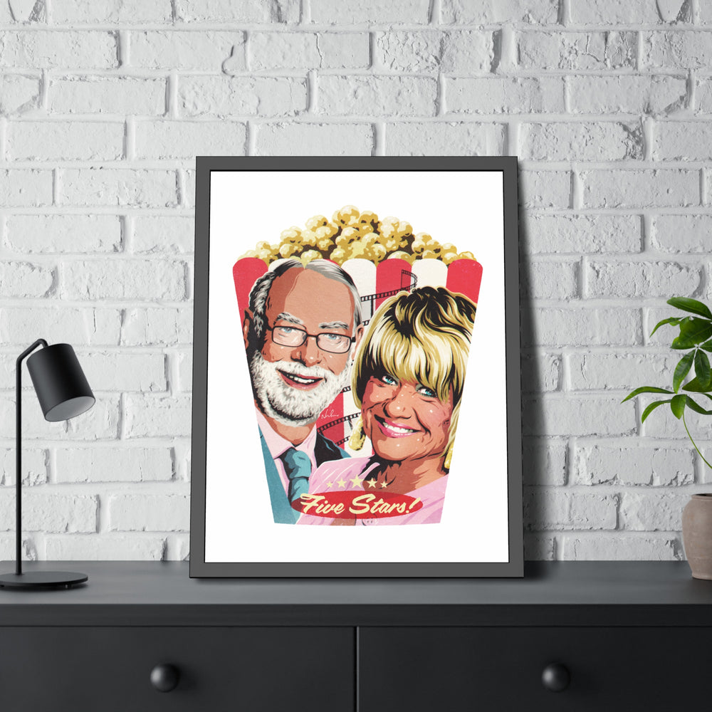 FIVE STARS! - Framed Paper Posters