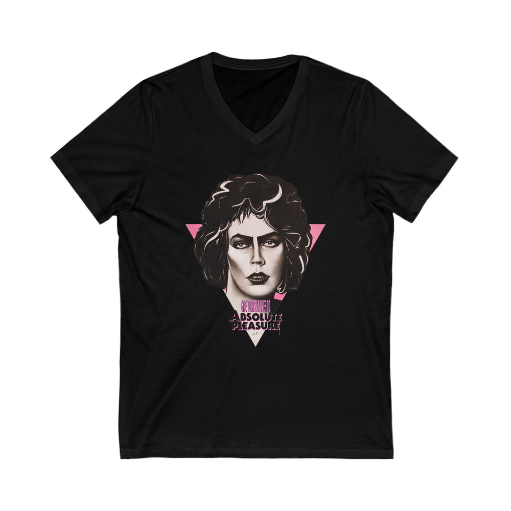 Give Yourself Over To Absolute Pleasure [US-Printed] - Unisex Jersey Short Sleeve V-Neck Tee
