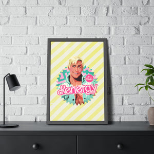 KENERGY [Coloured-BG] - Framed Paper Posters