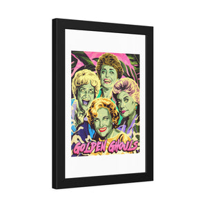 GOLDEN GHOULS - Framed Paper Posters