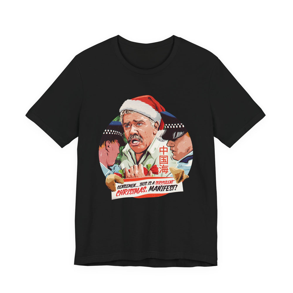 GENTLEMEN... THIS IS A SUCCULENT CHRISTMAS, MANIFEST! [US-Printed] - Unisex Jersey Short Sleeve Tee