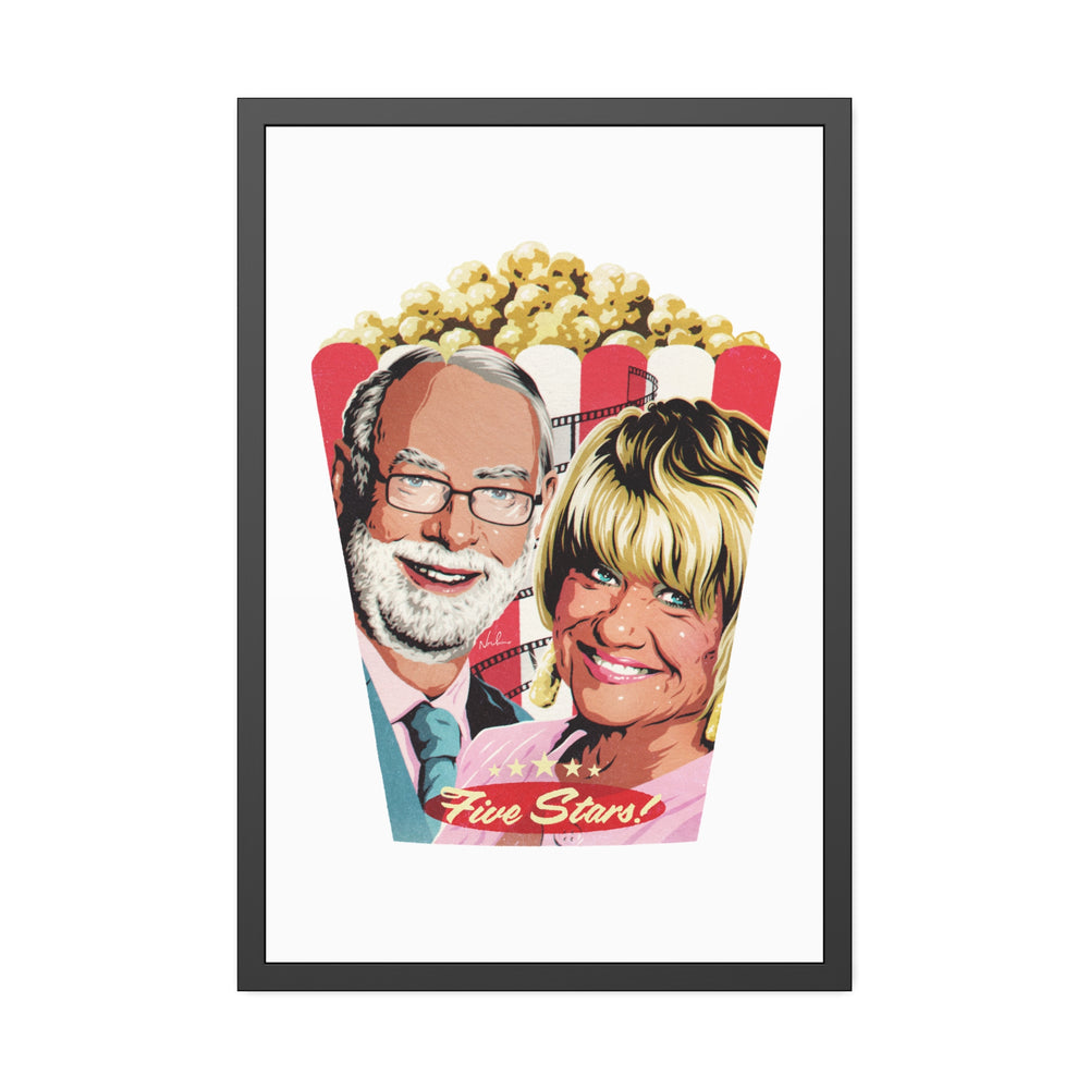 FIVE STARS! - Framed Paper Posters
