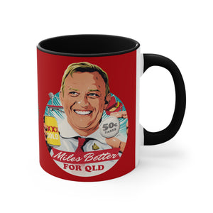 Miles Better For QLD - 11oz Accent Mug (Australian Printed)