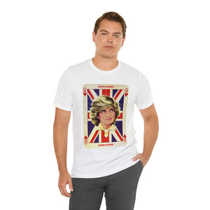 Queen Of Hearts [UK-Printed] - Unisex Jersey Short Sleeve Tee