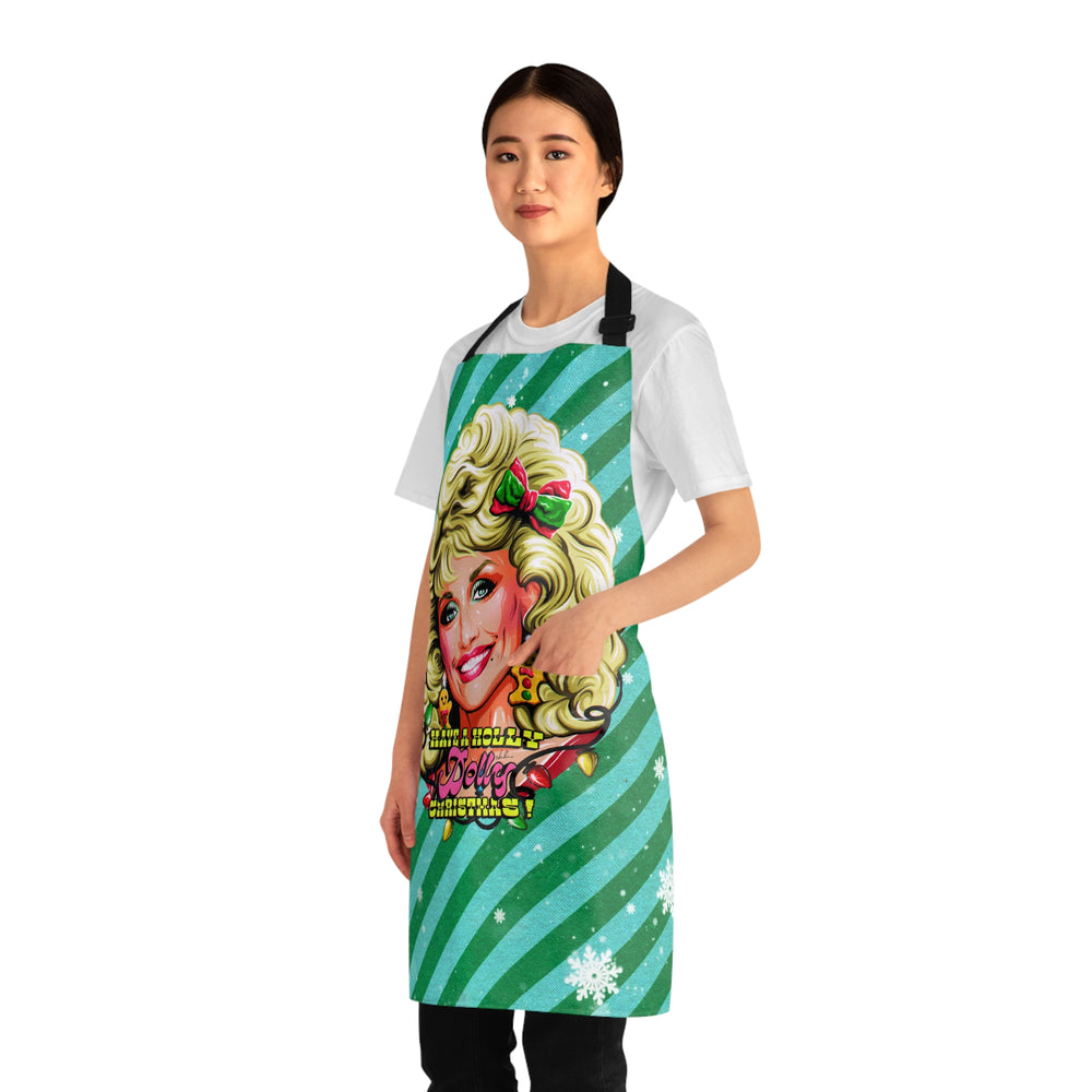 Have A Holly Dolly Christmas! - Apron (AOP)