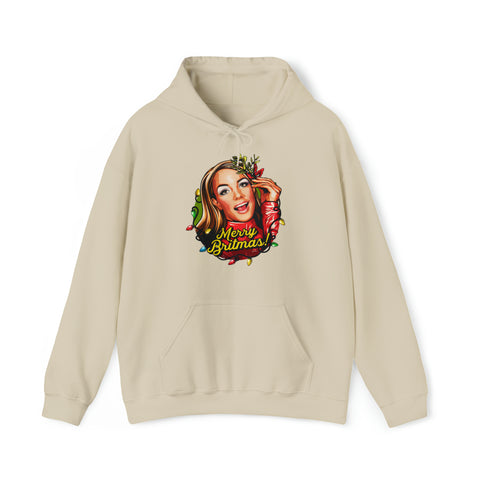 Merry Britmas! [Australian-Printed] - Unisex Heavy Blend™ Hooded Sweatshirt