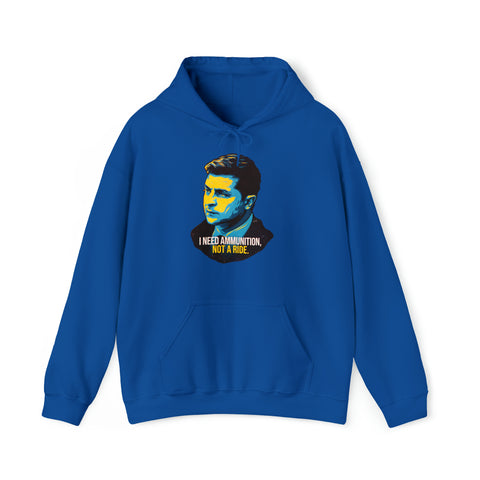 I Need Ammunition, Not A Ride [Australian-Printed] - Unisex Heavy Blend™ Hooded Sweatshirt