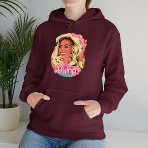 Do You Guys Ever Think About Dying? [Australian-Printed] - Unisex Heavy Blend™ Hooded Sweatshirt