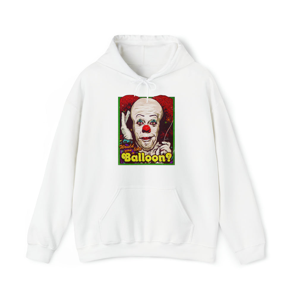 Would You Like A Balloon? [Australian-Printed] - Unisex Heavy Blend™ Hooded Sweatshirt