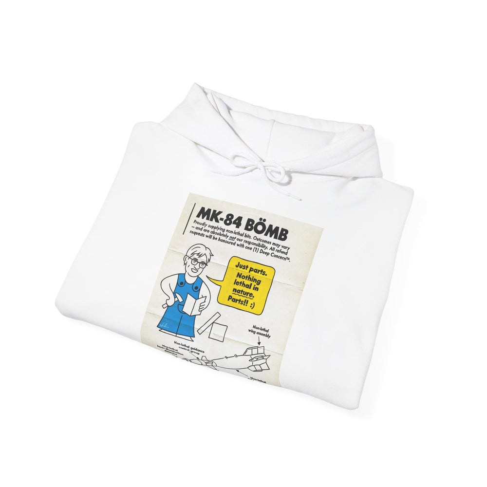 Nothing Lethal in Nature™ [Australian-Printed] - Unisex Heavy Blend™ Hooded Sweatshirt