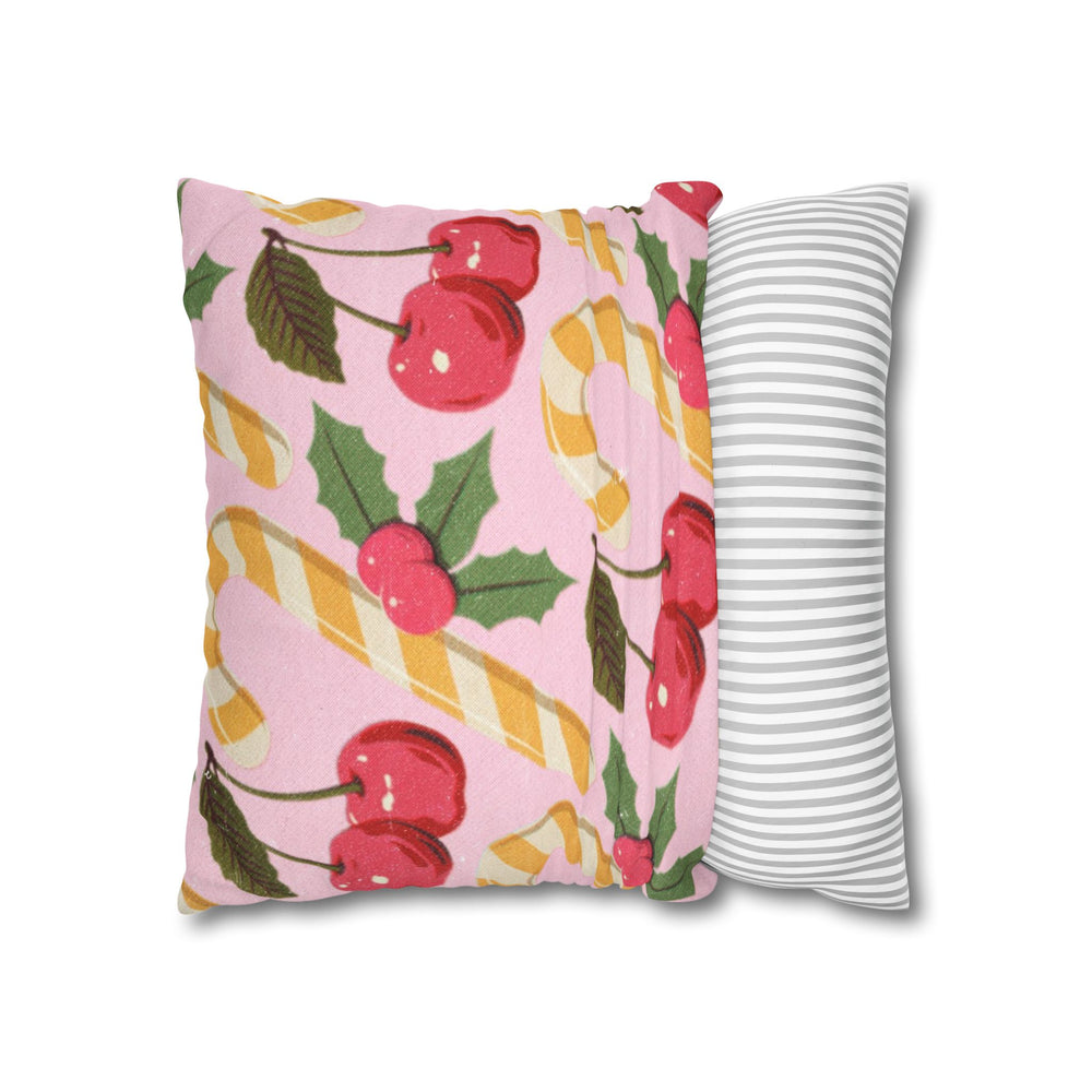 HO HO HOE! - Spun Polyester Square Pillow Case 16x16" (Slip Only)