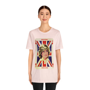 Queen Of Hearts [UK-Printed] - Unisex Jersey Short Sleeve Tee