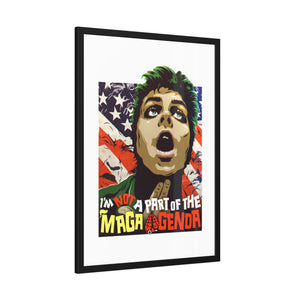 MAGA AGENDA - Framed Paper Posters