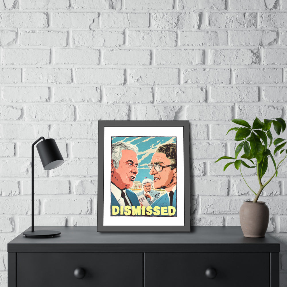 DISMISSED - Framed Paper Posters