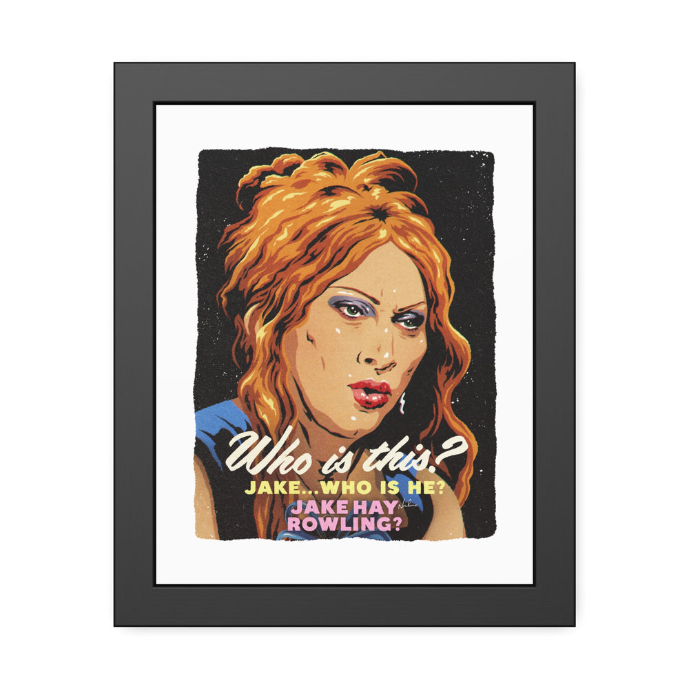 JAKE HAY ROWLING - Framed Paper Posters