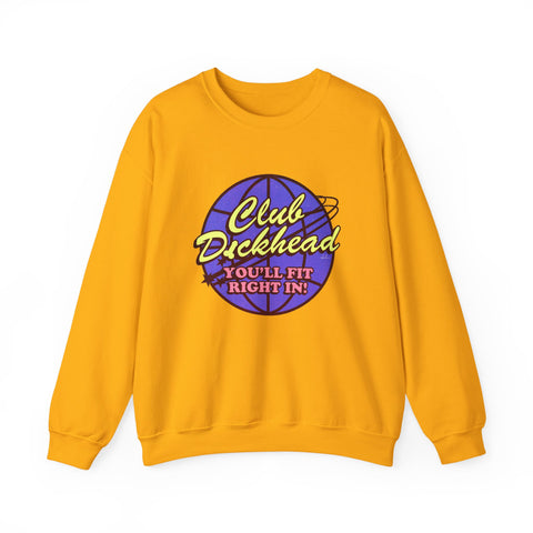 CLUB DICKHEAD [US-Printed] - Unisex Heavy Blend™ Crewneck Sweatshirt