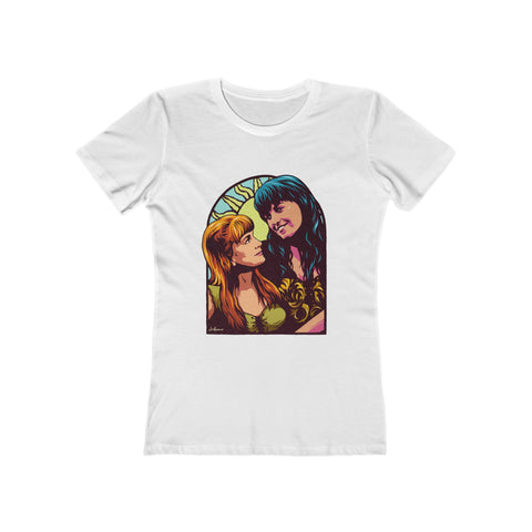 XENA X GABRIELLE (Australian-Printed) - Women's The Boyfriend Tee
