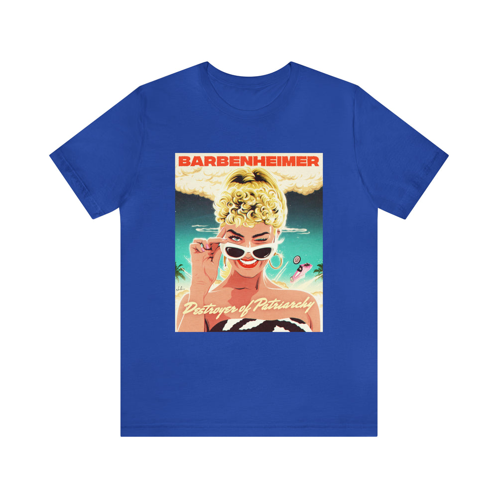 BARBENHEIMER [UK-Printed] - Unisex Jersey Short Sleeve Tee