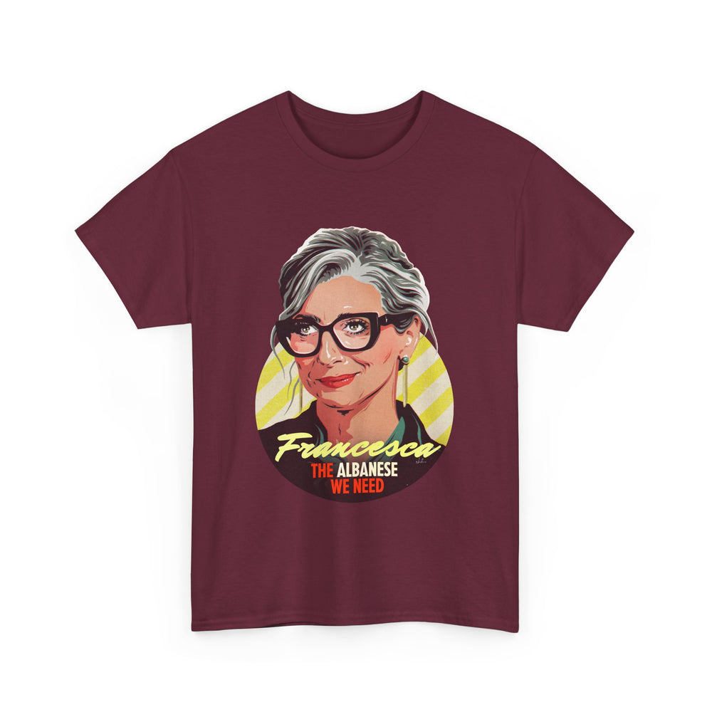 FRANCESCA ALBANESE [Australian-Printed] - Unisex Heavy Cotton Tee