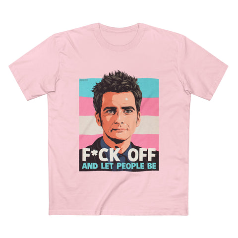LET PEOPLE BE [Australian-Printed] Men's Staple Tee