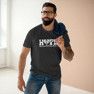 Hope Always Defeats Hate [Australian-Printed] - Men's Staple Tee