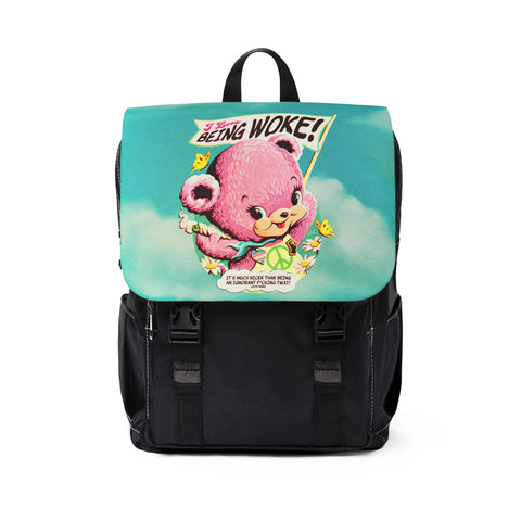 I Love Being Woke - Unisex Casual Shoulder Backpack
