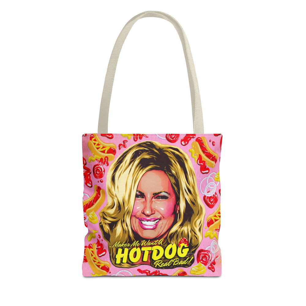 Makes Me Want A Hot Dog Real Bad! [US-Printed] - Tote Bag (AOP)