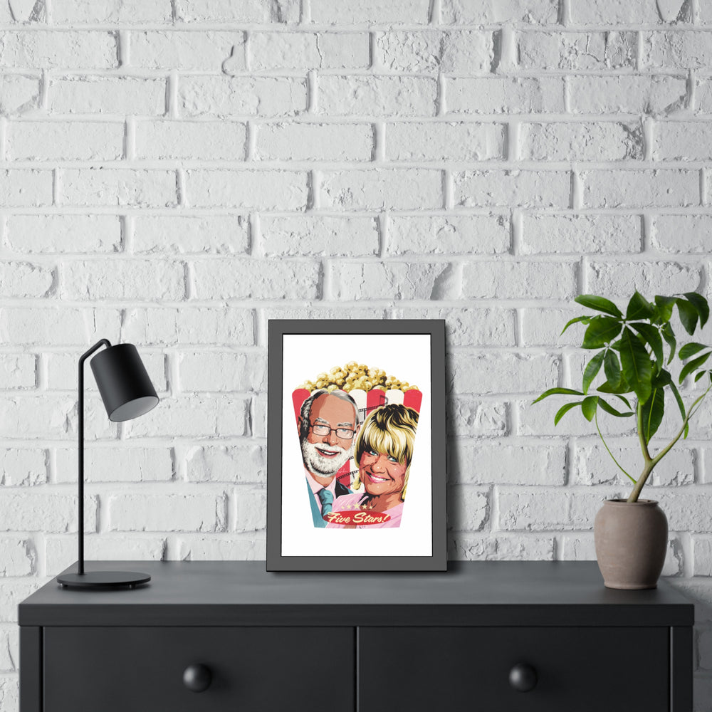 FIVE STARS! - Framed Paper Posters