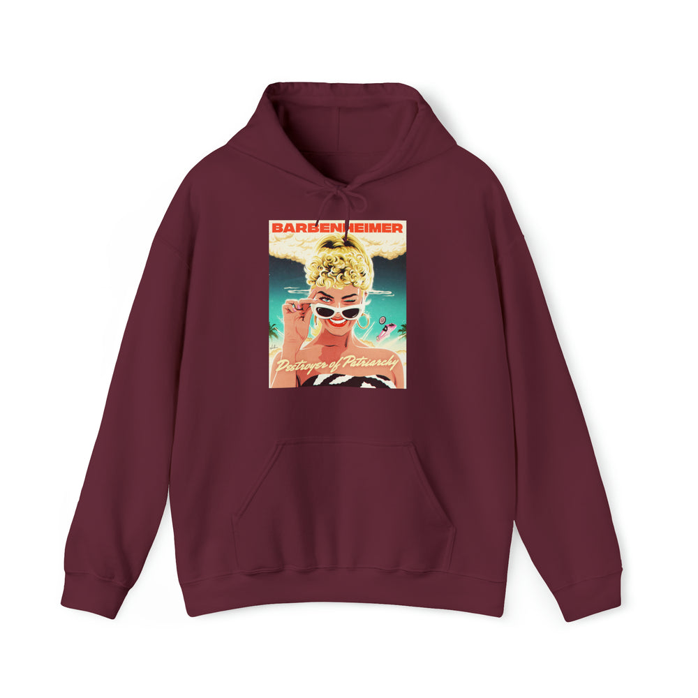 BARBENHEIMER [Australian-Printed] - Unisex Heavy Blend™ Hooded Sweatshirt