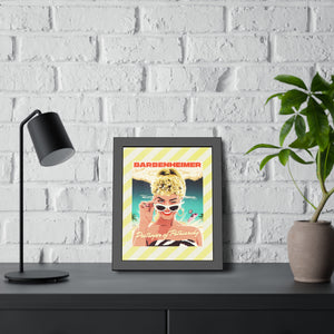 BARBENHEIMER [Coloured-BG] - Framed Paper Posters