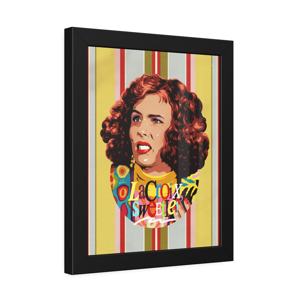 LaCroix, Sweetie! [Coloured-BG] - Framed Paper Posters