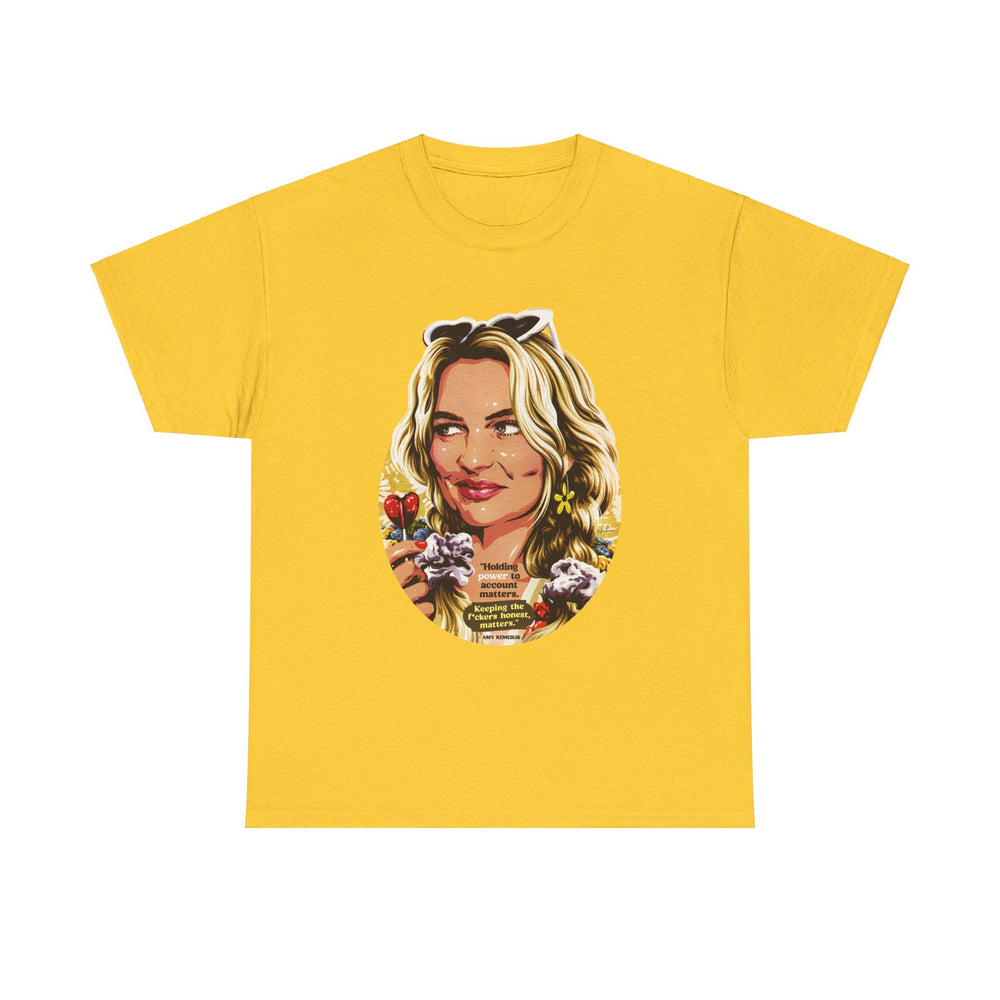 AMY - Website Version [Australian-Printed] - Unisex Heavy Cotton Tee